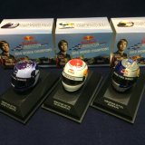 画像: セカンドハンド品●懸賞品●PMA1/8 RED BULL S.ベッテル ミニチュアヘルメット 2010 3種 (モナコGP・日本GP・ステイオンタブ式模様)
