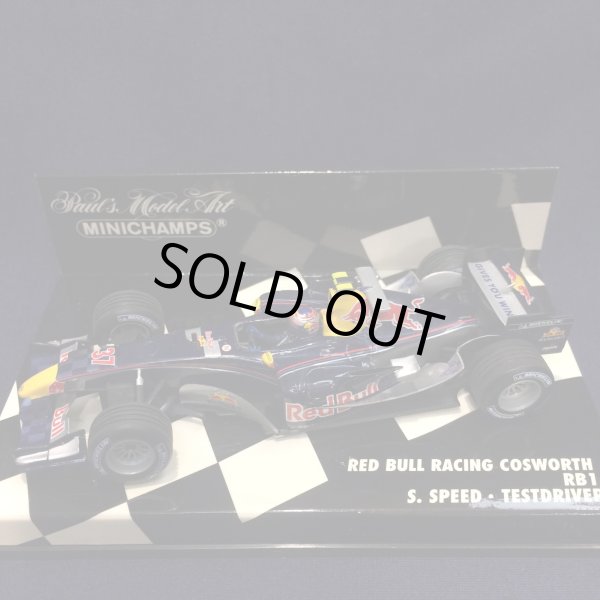 画像1: セカンドハンド品●PMA1/43 RED BULL COSWORTH RB1 TESTDRIVER (S.スピード) #37