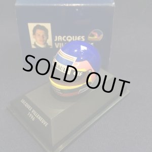 画像: セカンドハンド品●PMA1/8 WILLIAMS 1996 （J.ビルヌーブ）ミニチュアヘルメット