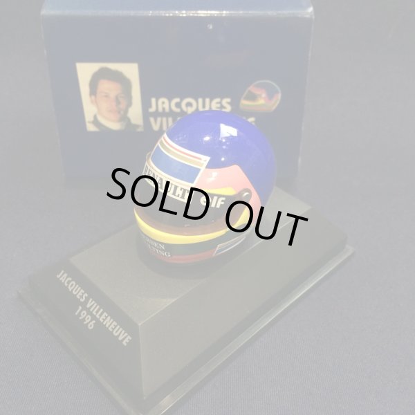 画像1: セカンドハンド品●PMA1/8 WILLIAMS 1996 （J.ビルヌーブ）ミニチュアヘルメット