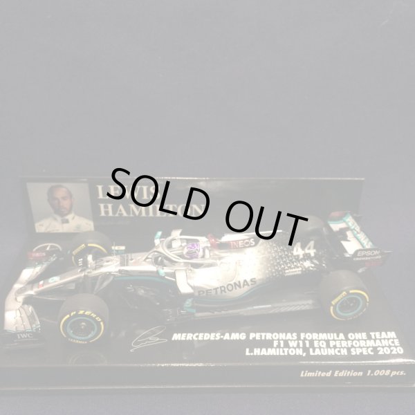 画像1: セカンドハンド品●PMA1/43 MERCEDES AMG PETRONAS F1 W11 LAUNCH SPEC 2020（L.ハミルトン）#44
