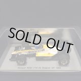 画像: セカンドハンド品●SPARK 1/43 RENAULT RE60 BELGIUM GP 1986 (D.WARWICK) #16