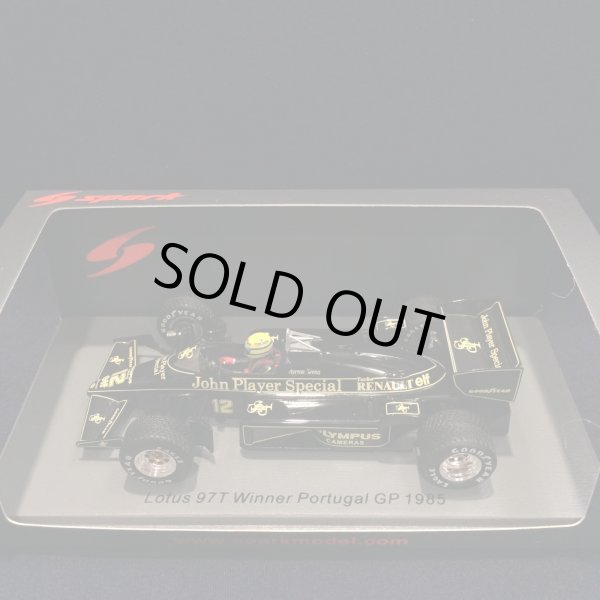 画像1: 新品入荷品●シグナスオリジナル：ハイグレードカスタム品●SPARK1/43 LOTUS 97T WINNER PORTUGAL GP 1985 (A.セナ）#12