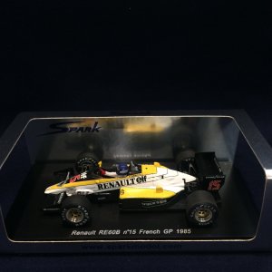 画像: セカンドハンド品●SPARK 1/43 RENAULT RE60B FRENCH GP 1985 (P.タンベイ) #15