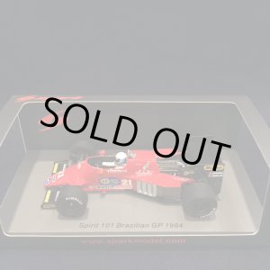 画像: セカンドハンド品●SPARK 1/43 SPIRIT 101 BRAZILLIAN GP 1984 (M.BALDI) #21
