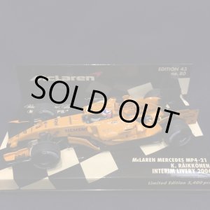 画像: セカンドハンド品●PMA1/43 McLAREN MERCEDES MP4-21 INTERIM LIVERY (K.ライコネン)2006 #3