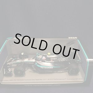 画像: 新品正規入荷品●SPARK 1/43 MERCEDES-AMG PETRONAS W15 4th AUSTRALIAN GP 2025 (K.アントネッリ）#12