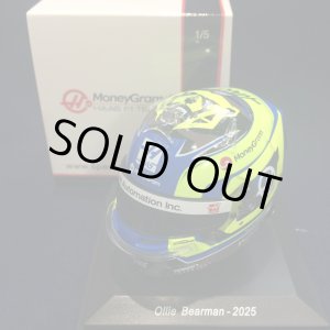 画像: 新品正規入荷品●SPARK1/5 HAAS F1 2025 (O.ベアマン）ミニヘルメット