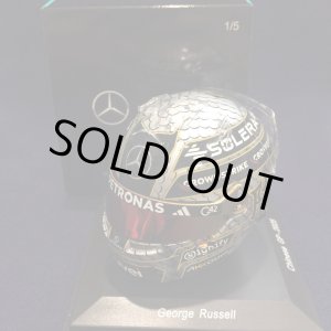 画像: 新品正規入荷品●SPARK1/5 MERCEDES F1 CHINESE GP 2025 (G.ラッセル)ミニヘルメット