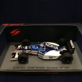 画像: 新品正規入荷品●SPARK 1/43 TYRRELL YAMAHA 023 EUROPEAN GP 1995 (G.タルキーニ）#3