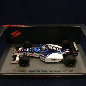 画像: 新品正規入荷品●SPARK 1/43 TYRRELL YAMAHA 023 EUROPEAN GP 1995 (G.タルキーニ）#3