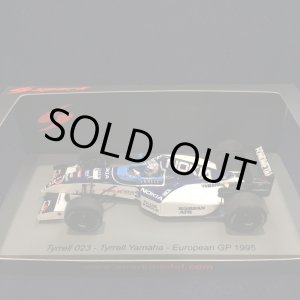 画像: 新品正規入荷品●SPARK 1/43 TYRRELL YAMAHA 023 EUROPEAN GP 1995 (G.タルキーニ)#3