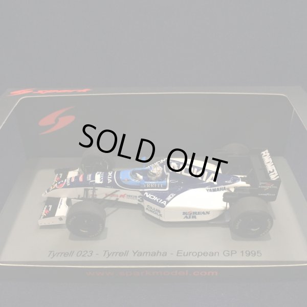 画像1: 新品正規入荷品●SPARK 1/43 TYRRELL YAMAHA 023 EUROPEAN GP 1995 (G.タルキーニ）#3
