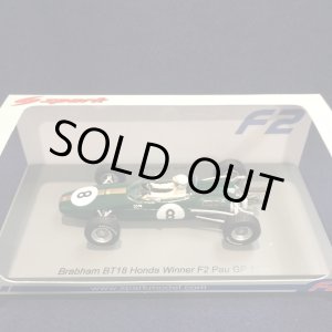 画像: 新品正規入荷品●SPARK 1/43 BRABHAM HONDA BT18 WINNER F2 PAU GP 1966 (J.BRABHAM) #8