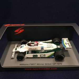 画像: 新品正規入荷品●SPARK 1/43 WILLIAMS FW07 WINNER BRITISH GP 1979 (C.REGAZZONI) #28