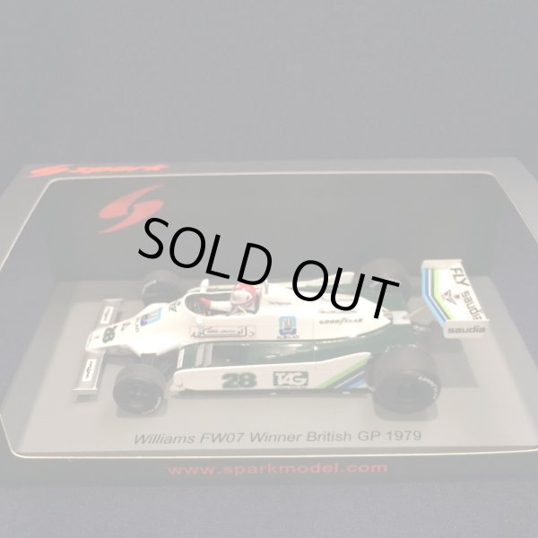 画像1: 新品正規入荷品●SPARK 1/43 WILLIAMS FW07 WINNER BRITISH GP 1979 (C.REGAZZONI) #28