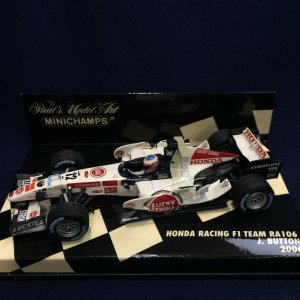 画像: セカンドハンド品●タバコカスタム品●PMA1/43 HONDA RACING F1 RA106 (J.バトン)2006 #12