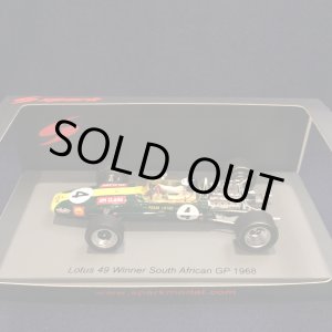 画像: 新品正規入荷品●SPARK 1/43 LOTUS 49 WINNER SOUTH AFRICAN GP 1968 (J.クラーク）#4