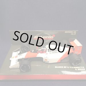画像: セカンドハンド品●PMA1/43 McLAREN HONDA MP4/5B (G.ベルガー）1990 #28