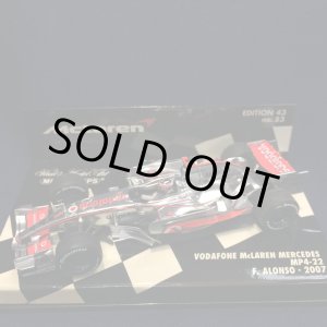 画像: セカンドハンド品●PMA1/43 VODAFONE McLAREN MERCEDES MP4-22 (F.アロンソ)#1