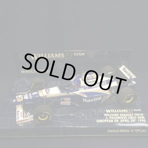 画像: セカンドハンド品●PMA1/43 WILLIAMS RENAULT FW18 1st WIN EUROPEAN GP 1996 (J.ビルヌーブ)