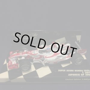 画像: セカンドハンド品●PMA1/43 SUPER AGURI HONDA SA06B JAPANESE GP 2006 (佐藤琢磨）