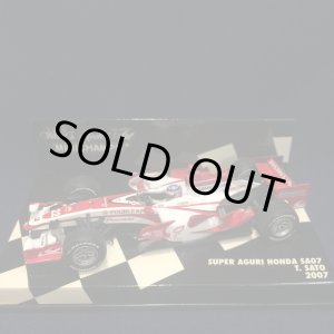 画像: セカンドハンド品●PMA1/43 SUPER AGURI HONDA SA07 (佐藤琢磨) 2007 #22