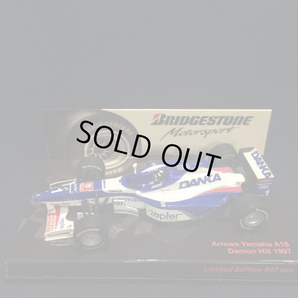 画像1: セカンドハンド品●BRIDGESTONE別注● PMA1/43 ARROWS YAMAHA A18 (D.ヒル）1997 #1