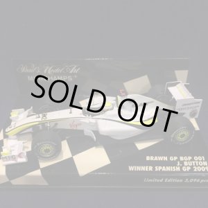 画像: セカンドハンド品●PMA1/43 BRAWN GP BGP001 WINNER SPANISH GP 2009 (J.バトン)#22