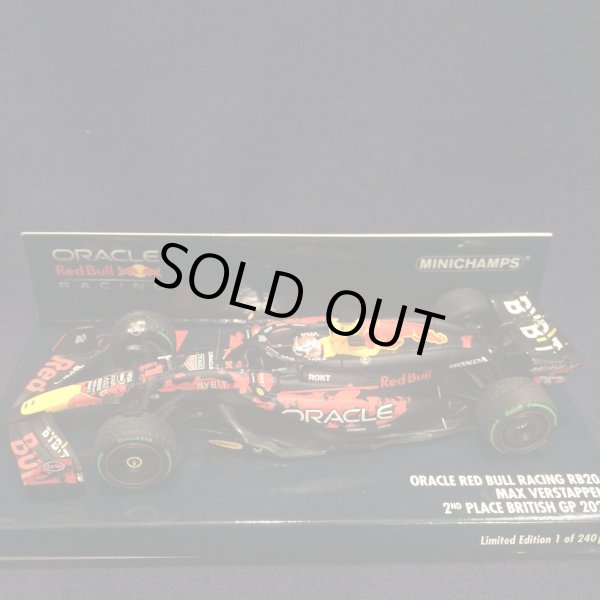 画像1: セカンドハンド品●PMA1/43 ORACLE RED BULL RB20 2nd PLACE BRITISH GP 2024 (M.フェルスタッペン）#1
