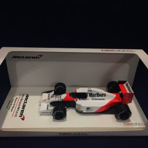画像: セカンドハンド品●たばこ仕様●TSM 1/43 McLAREN HONDA MP4/6 WINNER MONACO GP 1991 (A.セナ)#1