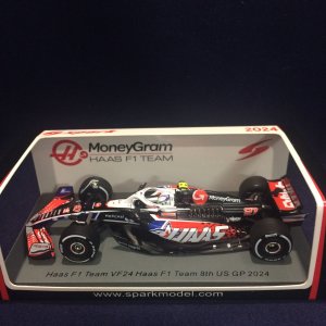 画像: 新品正規入荷品●SPARK 1/43 HAAS F1 VF24 8th US GP 2024 (N.ヒュルケンベルグ）#27