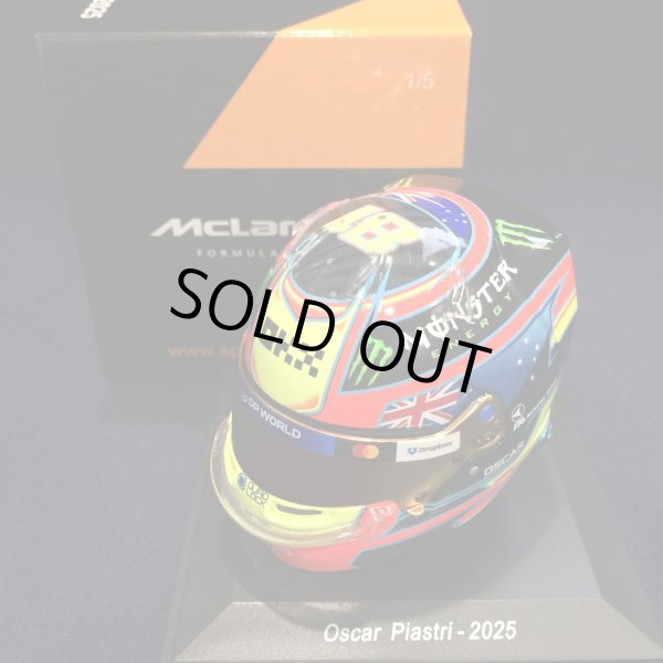画像1: 新品正規入荷品●SPARK1/5 McLAREN F1 2025 (O.ピアストリ）ミニヘルメット