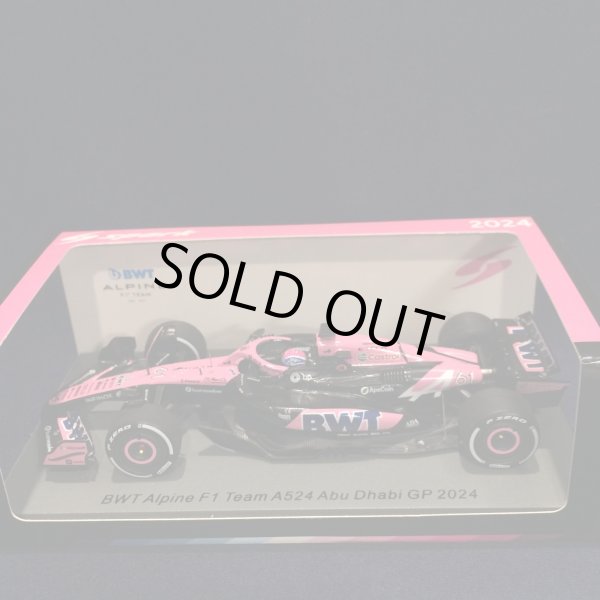画像1: 新品正規入荷品●SPARK 1/43 BWT ALPINE A524 ABU DHABI GP 2024 (J.ドゥーハン）#61