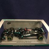 画像: セカンドハンド品●SPARK1/43 MERCEDES W11 WINNER STYRIAN GP 2020 (L.ハミルトン）#44