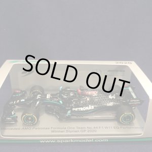 画像: セカンドハンド品●SPARK1/43 MERCEDES W11 WINNER STYRIAN GP 2020 (L.ハミルトン)#44
