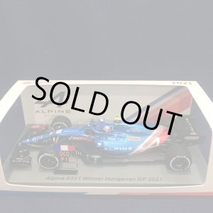 画像: セカンドハンド品●SPARK 1/43 ALPINE A521 WINNER HUNGARIAN GP 2021 (E.オコン)#31