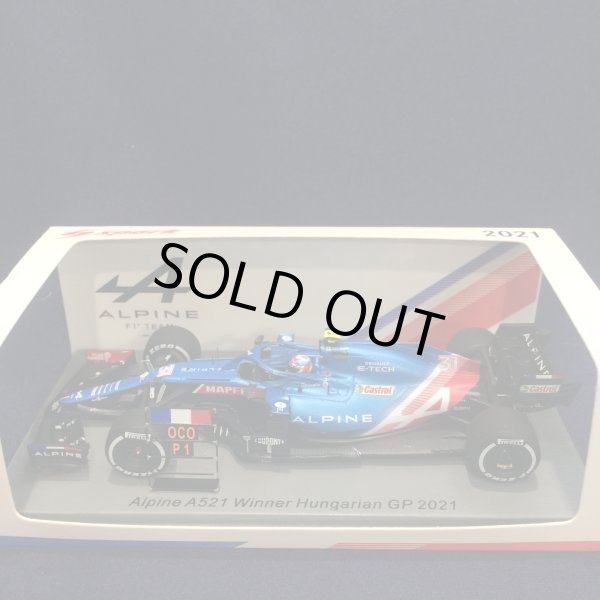 画像1: セカンドハンド品●SPARK 1/43 ALPINE A521 WINNER HUNGARIAN GP 2021 (E.オコン）#31