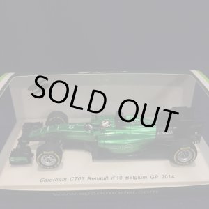 画像: セカンドハンド品●SPARK 1/43 CATERHAM RENAULT CT05 BELGIUM GP 2014 (A.ロッテラー)