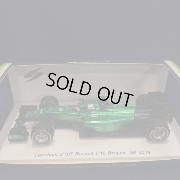 画像1: セカンドハンド品●SPARK 1/43 CATERHAM RENAULT CT05 BELGIUM GP 2014 (A.ロッテラー） 