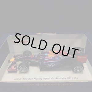 画像: セカンドハンド品●SPARK 1/43 INFINITI RED BULL RB10 AUSTRALIA GP 2014 (S.ベッテル)#1