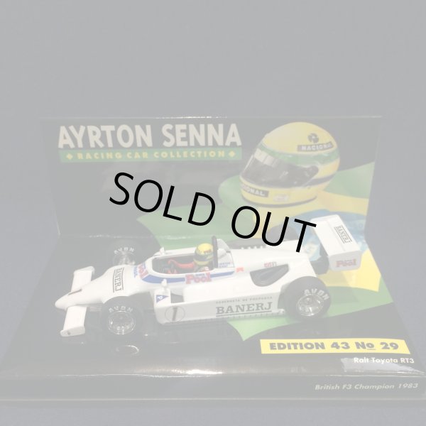 画像1: セカンドハンド品●PMA1/43 セナコレ RALT TOYOTA RT3 BRITISH F3 CHAMPION 1983 (A.セナ）#1