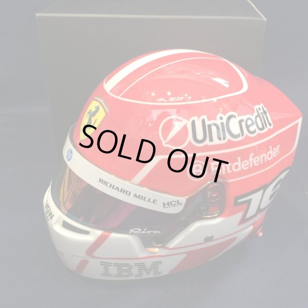 画像1: BELL 1/2スケール FERRARI 2025 （C.ルクレール） ミニヘルメット