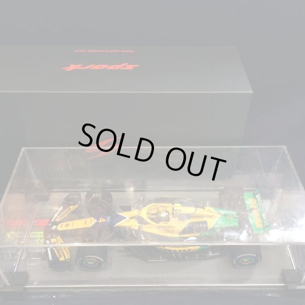 画像1: 新品正規入荷品●SPARK 1/18 McLAREN F1 MCL38 4th MONACO GP 2024 (L.ノリス）#4