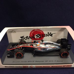 画像: セカンドハンド品●鈴鹿サーキット別注●SPARK 1/43 McLAREN HONDA MP4-30 MALAYSIA GP 2016 (F.アロンソ)#14
