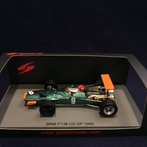 画像: 新品正規入荷品●SPARK 1/43 BRM P138 US GP 1968 (B.UNSER) #9