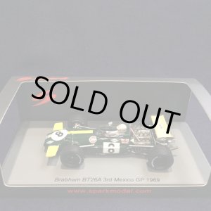 画像: 新品正規入荷品●SPARK 1/43 BRABHAM BT26A 3rd MEXICO GP 1969 (J.BRABHAM) #8