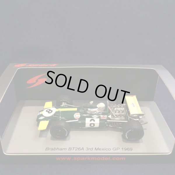 画像1: 新品正規入荷品●SPARK 1/43 BRABHAM BT26A 3rd MEXICO GP 1969 (J.BRABHAM) #8