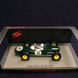 画像: 新品正規入荷品●SPARK 1/43 LOTUS 18-21 US GP 1961 (P.RYAN) #16