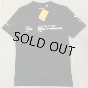 画像: マクラーレン F1 チーム 2025年 コンストラクターズ チャンピオン 記念 Tシャツ (XLサイズ）